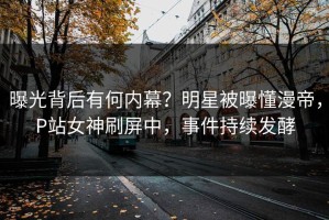 曝光背后有何内幕？明星被曝懂漫帝，P站女神刷屏中，事件持续发酵