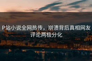 P站小说全网热传，崩溃背后真相网友评论两极分化