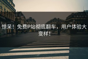 惊呆！免费P站彻底翻车，用户体验大变样！