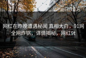 网红在昨晚遭遇秘闻 真相大白，91网全网炸锅，详情揭秘，网红9t