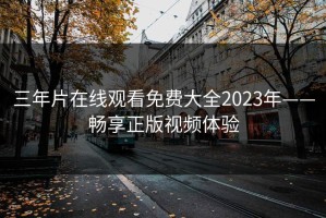 三年片在线观看免费大全2023年——畅享正版视频体验