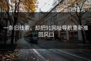 一条旧线索，却把91网址导航重新推回风口