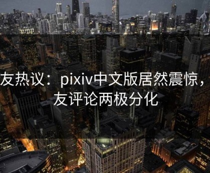 网友热议：pixiv中文版居然震惊，网友评论两极分化