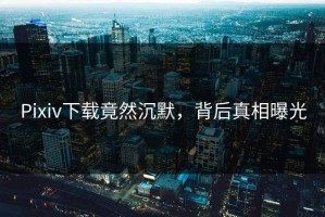 Pixiv下载竟然沉默，背后真相曝光