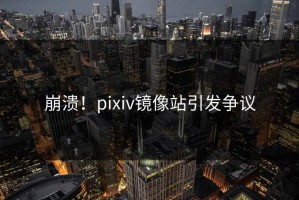 崩溃！pixiv镜像站引发争议