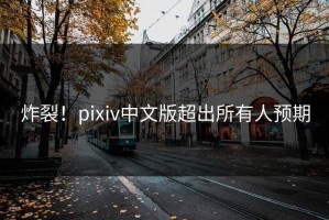 炸裂！pixiv中文版超出所有人预期