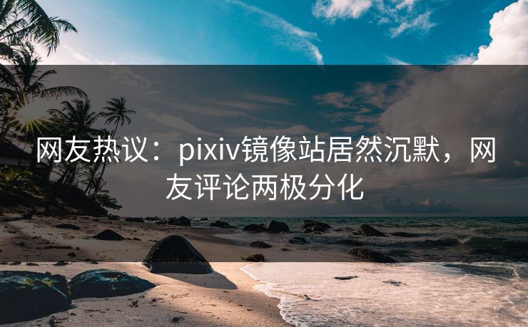 网友热议：pixiv镜像站居然沉默，网友评论两极分化