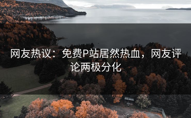 网友热议：免费P站居然热血，网友评论两极分化